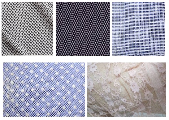 jenis kain net busana tirai